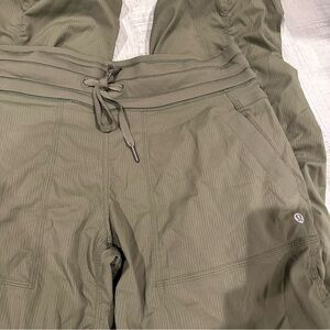 lululemon athletica Olive Green Track Joggers